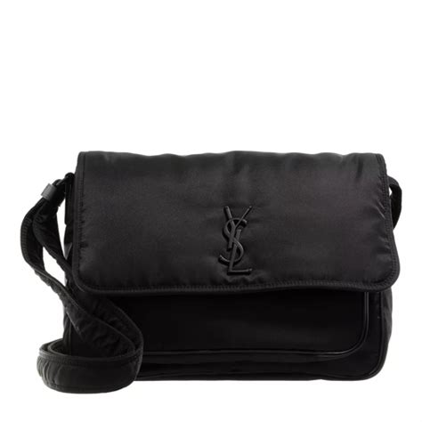 Saint Laurent Niki Messenger Bag In Econyl 